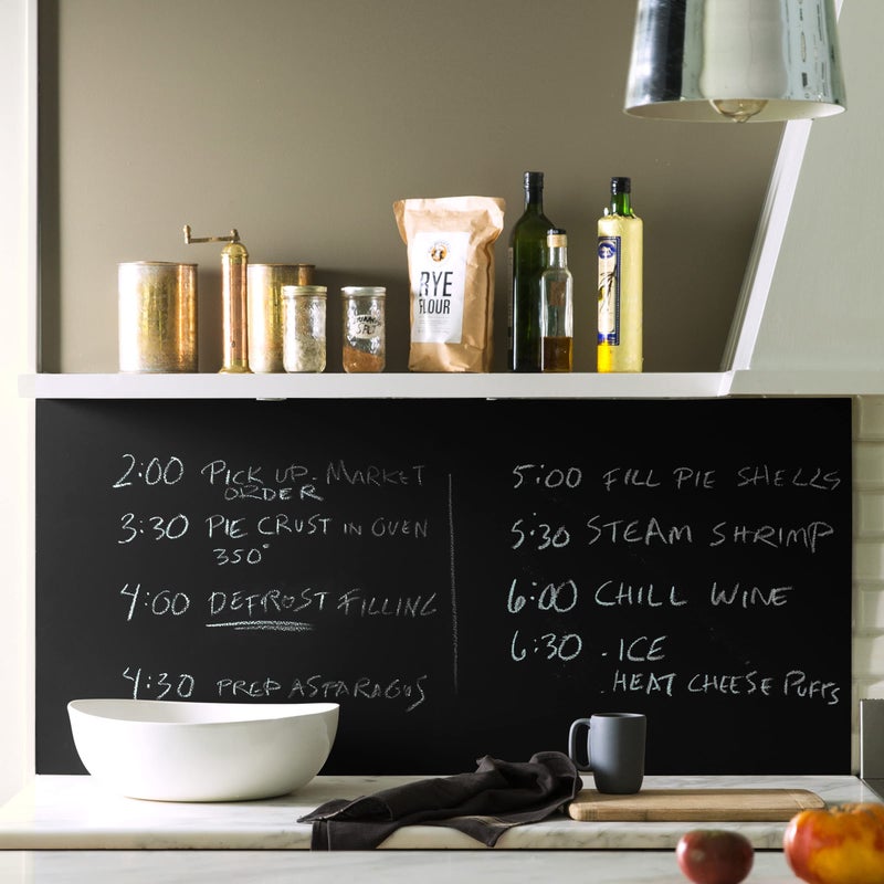 INSL-X Chalkboard Paint, Black, 1 Quart | Studio Finishes for Walls and DIY Projects | 100% Acrylic Interior Paint, CHK307809A-04, 32 Fl Oz (Pack of 1) - Image 3